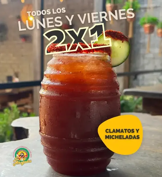 Clamatos 2x1